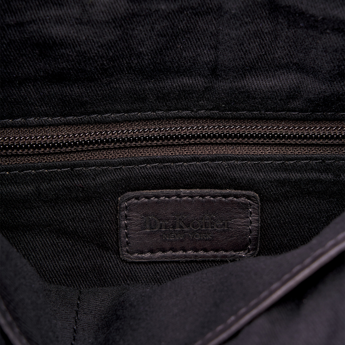 Рюкзак Dr.Koffer из натуральной кожи серый