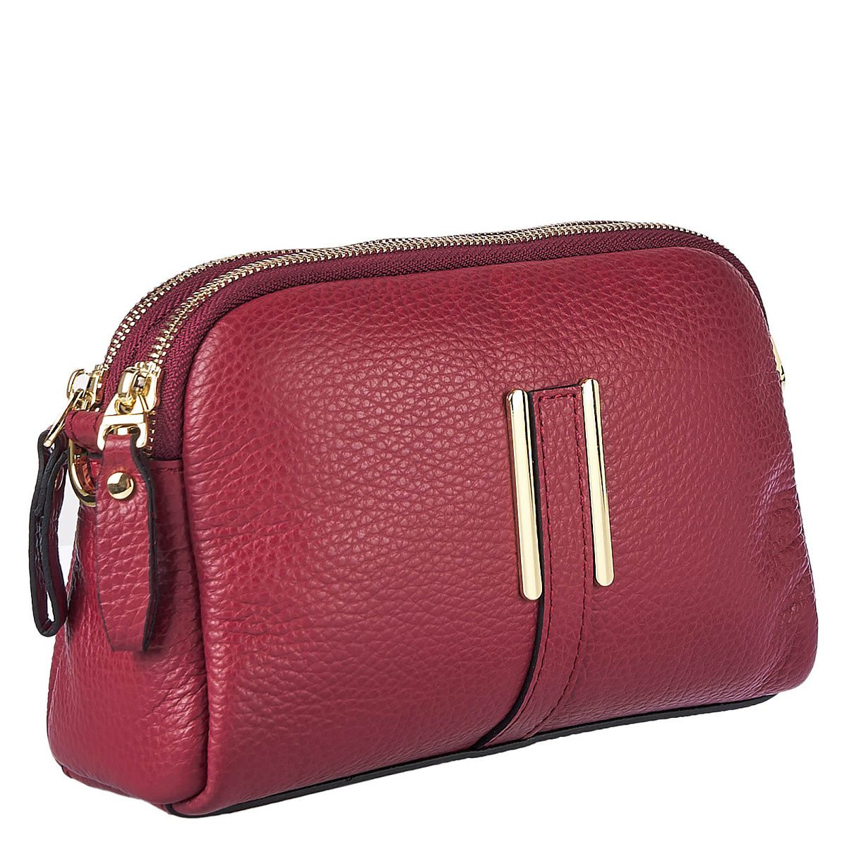 Женская сумка Dr. Koffer из натуральной кожи красная