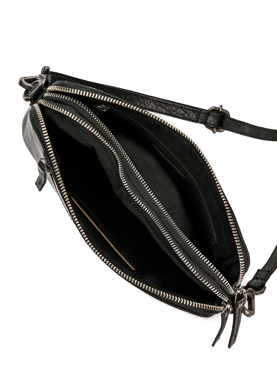 Женская сумка Dr.Koffer из натуральной кожи черная