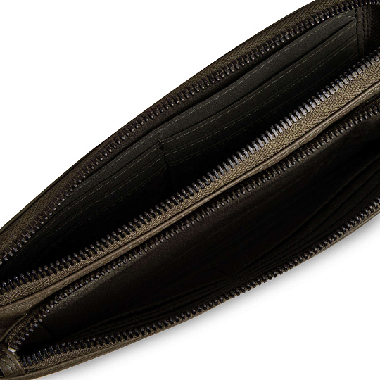 Портмоне Dr.Koffer из натуральной кожи коричневое