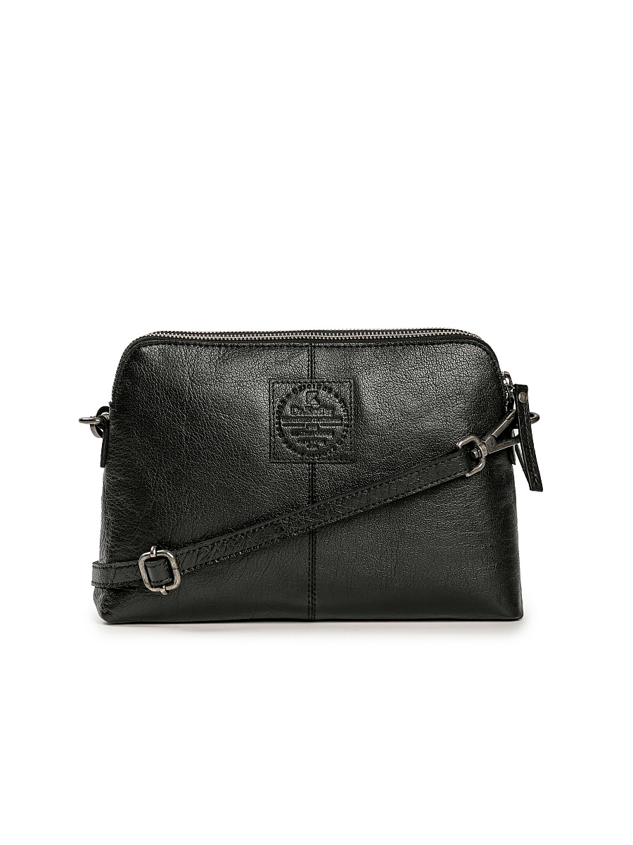 Женская сумка Dr.Koffer из натуральной кожи черная