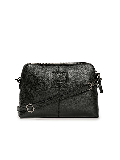 Женская сумка Dr.Koffer из натуральной кожи черная