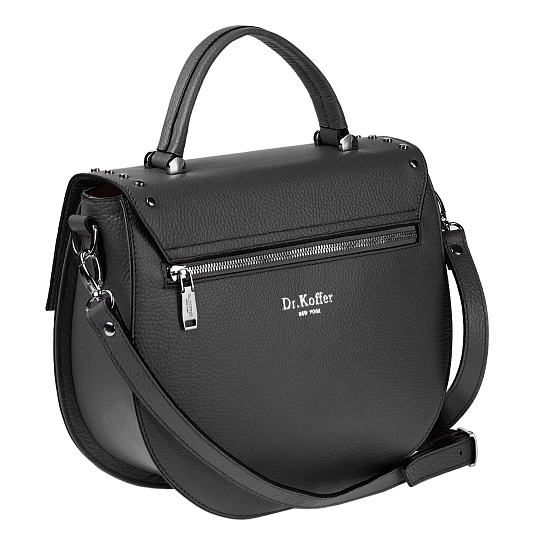 Черный сэтчел Dr.Koffer 5554S-04