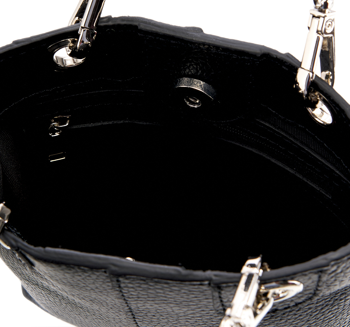 Женская сумка Dr. Koffer из натуральной кожи черная