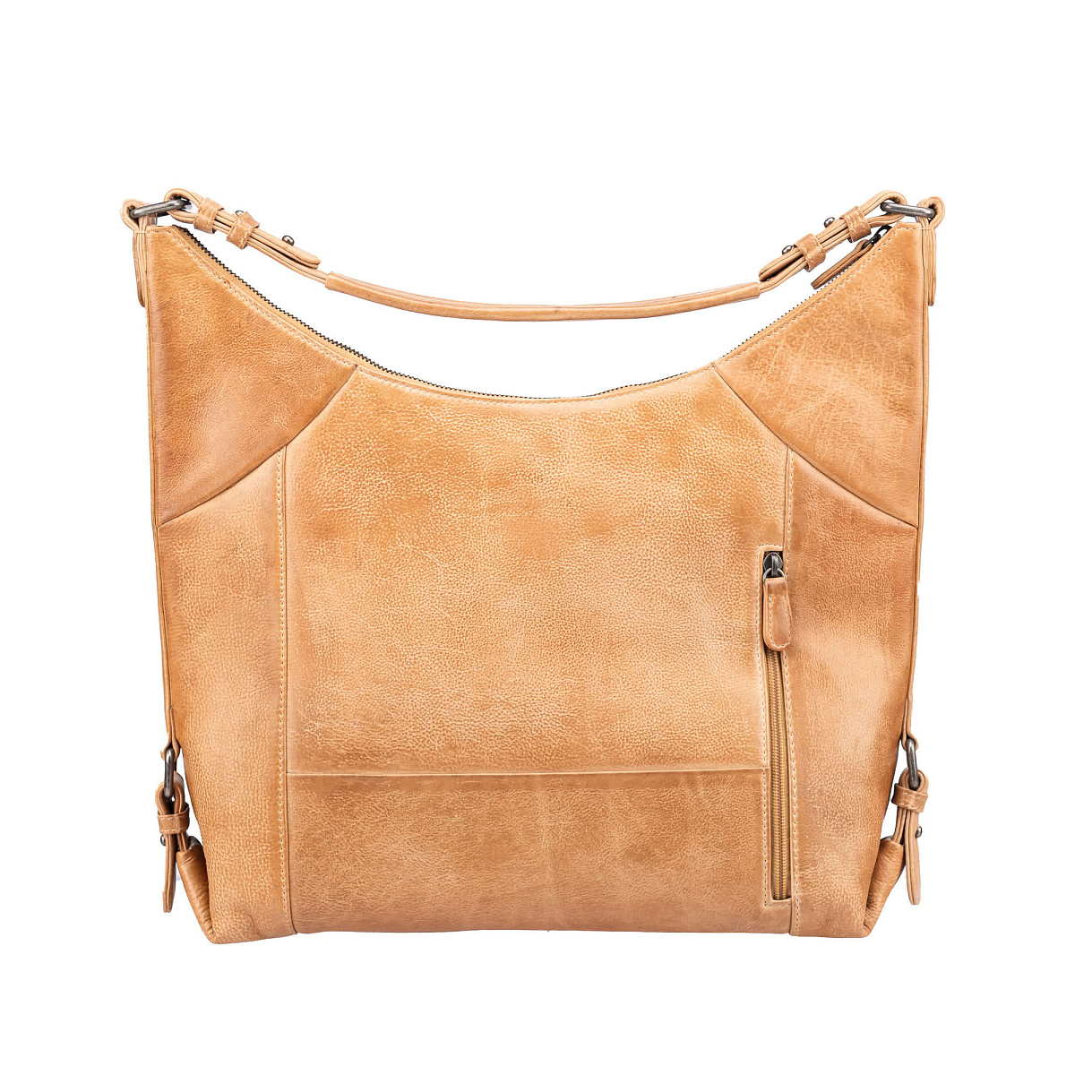 Женская сумка Dr.Koffer из натуральной кожи бежевая