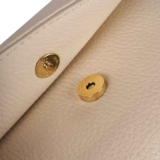 Женская сумка Dr. Koffer из натуральной кожи белая