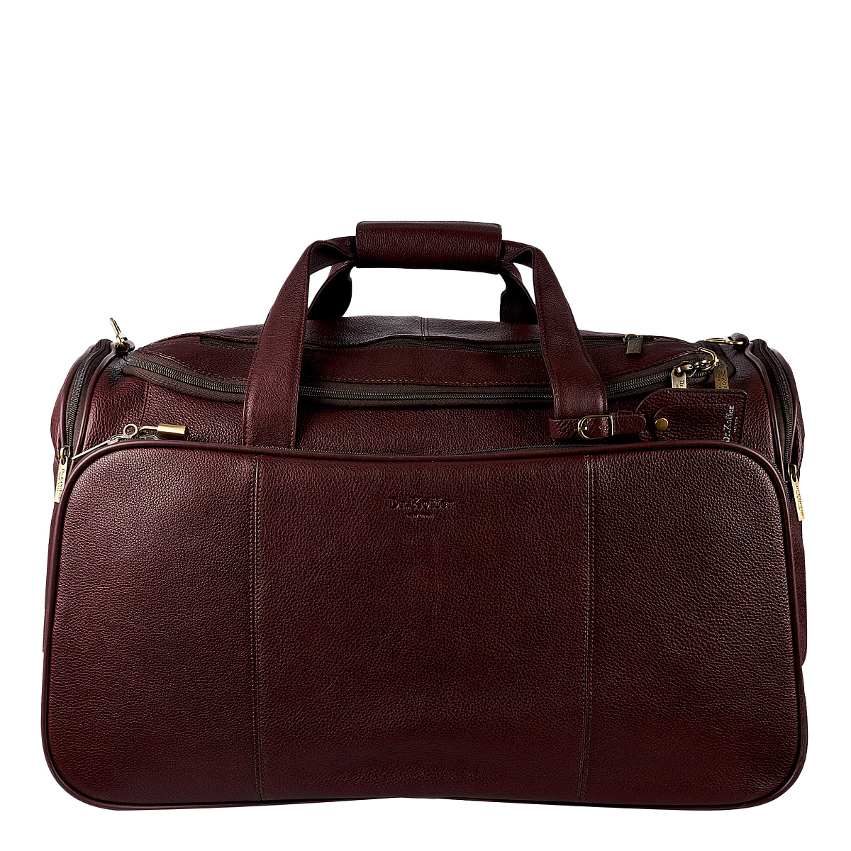 Сумка дорожная на колесах Dr.Koffer из натуральной кожи