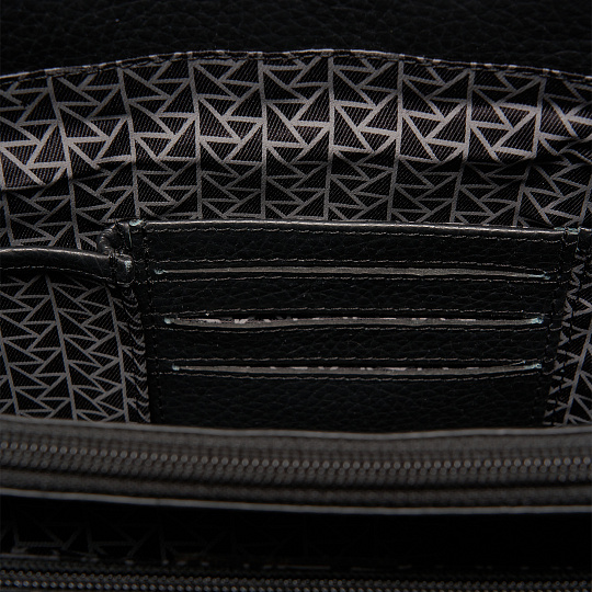 Портфель Dr.Koffer из натуральной кожи черный