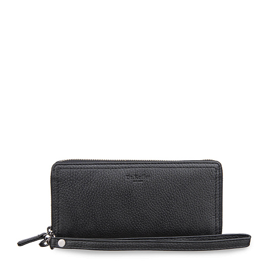 Портмоне Dr.Koffer из натуральной кожи черное