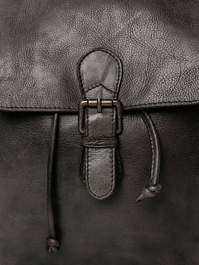 Рюкзак Dr.Koffer из натуральной кожи серый