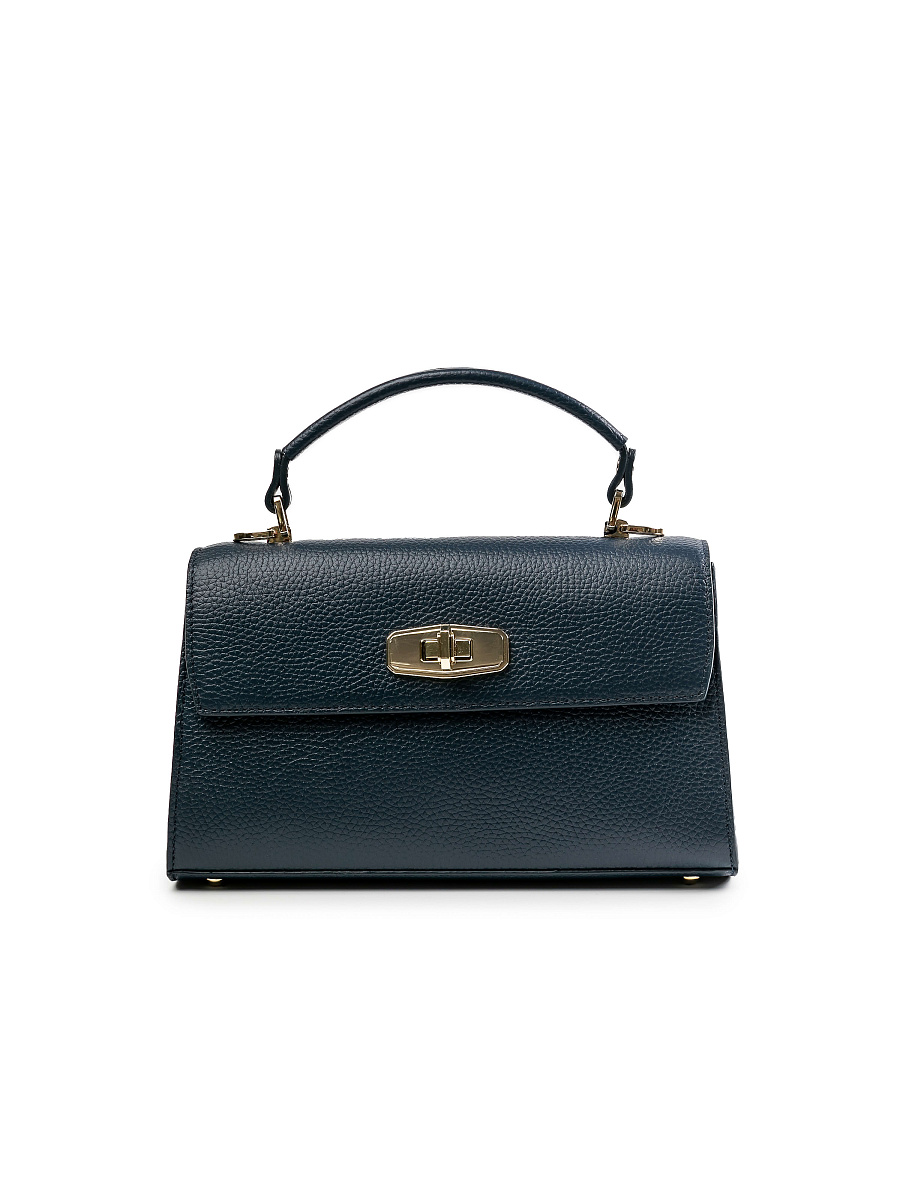 Женская сумка Dr.Koffer из натуральной кожи синяя