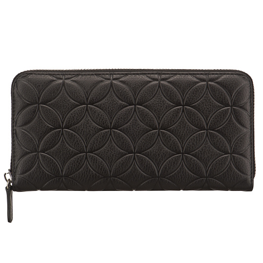 Портмоне Dr.Koffer из натуральной кожи черное