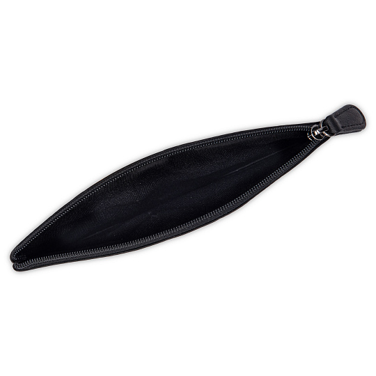 Очечник Dr.Koffer из натуральной кожи чёрный