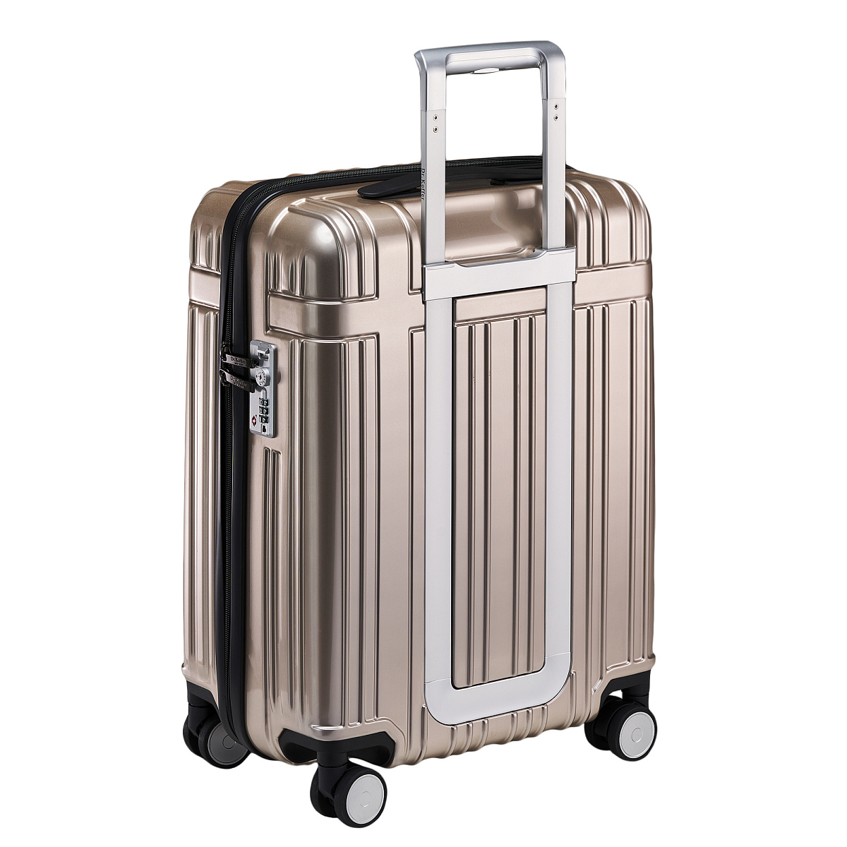 Чемодан на колесах S Dr.Koffer АБС (abs) пластик золото