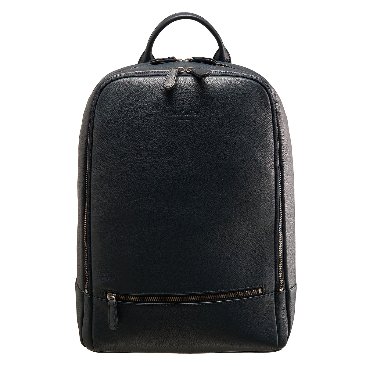 Рюкзак Dr.Koffer из натуральной кожи синий