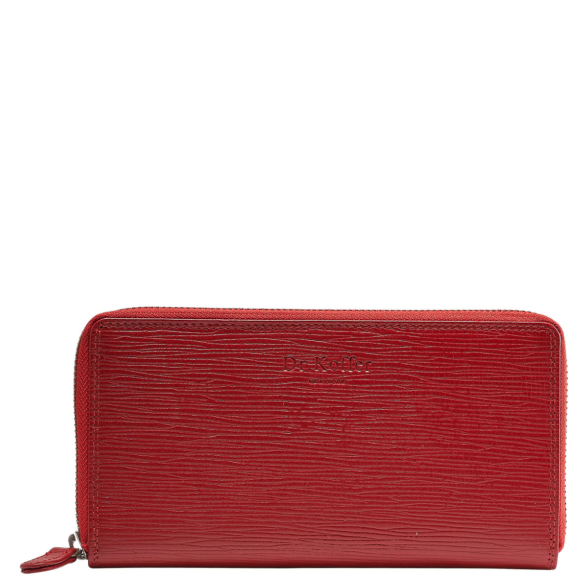 Портмоне Dr.Koffer из натуральной кожи красное