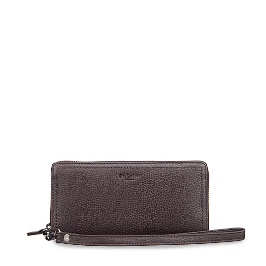 Портмоне Dr.Koffer из натуральной кожи коричневое
