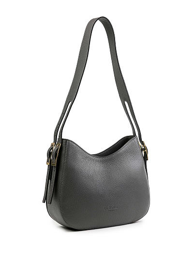 Женская сумка Dr.Koffer из натуральной кожи серая