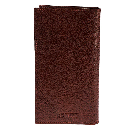 Портмоне Dr.Koffer из натуральной кожи светло-коричневое