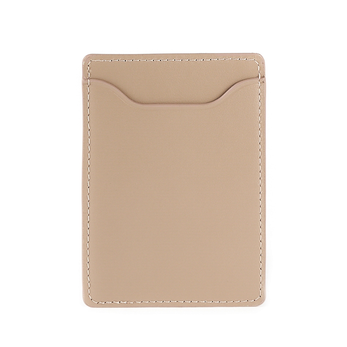 Картхолдер Dr.Koffer из натуральной кожи бежевый