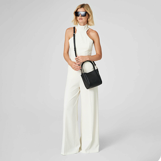 Женская сумка Dr. Koffer из натуральной кожи черная