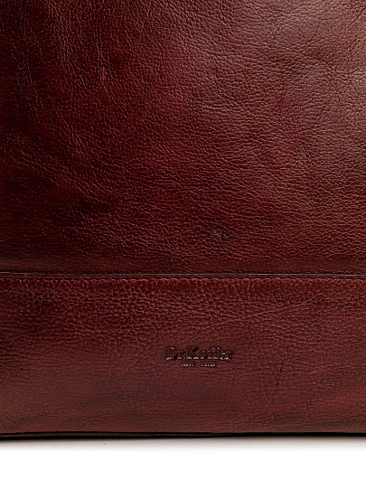 Рюкзак Dr.Koffer из натуральной кожи бордовый