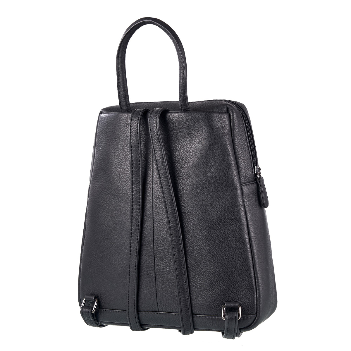 Рюкзак Dr.Koffer из натуральной кожи черный