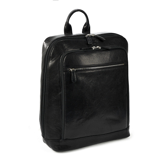 Рюкзак Dr.Koffer из натуральной кожи черный