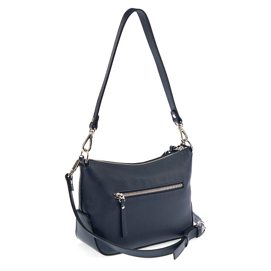 Женская сумка Dr. Koffer из натуральной кожи синяя