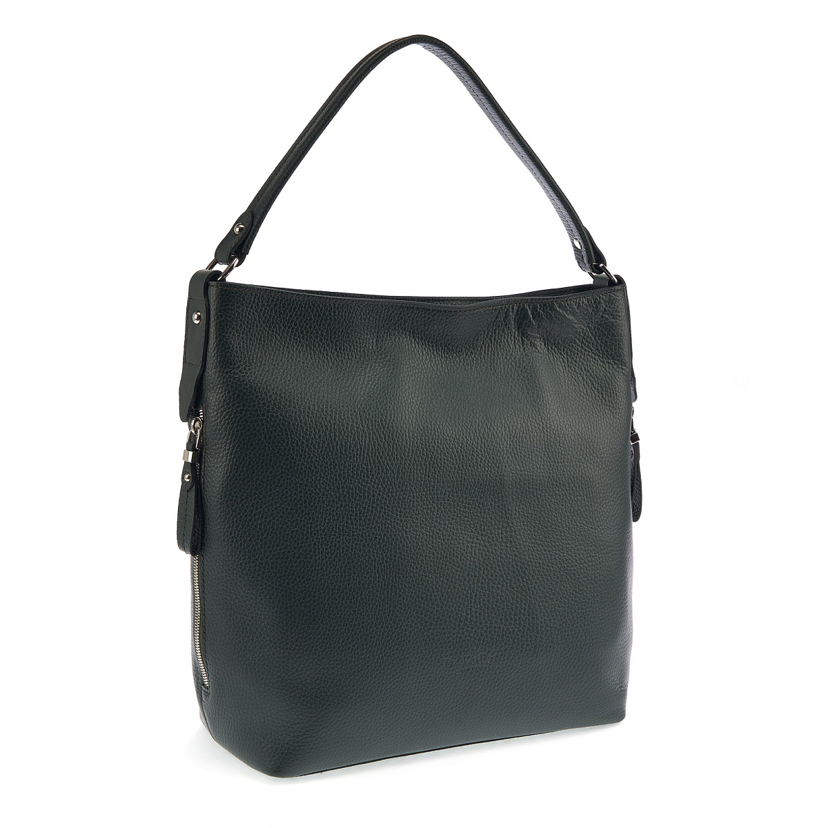 Женская сумка Dr. Koffer из натуральной кожи зеленая