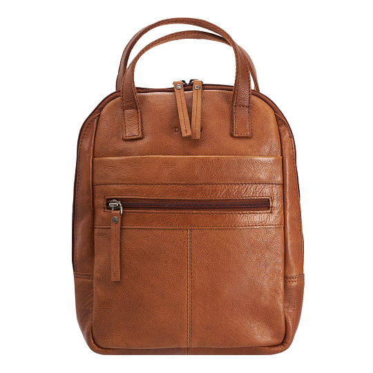 Рюкзак Dr.Koffer из натуральной кожи светло-коричневый