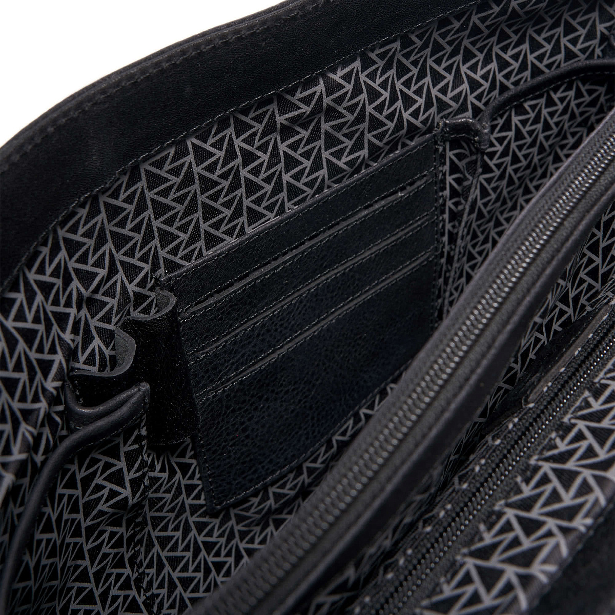 Портфель Dr.Koffer из натуральной кожи черный