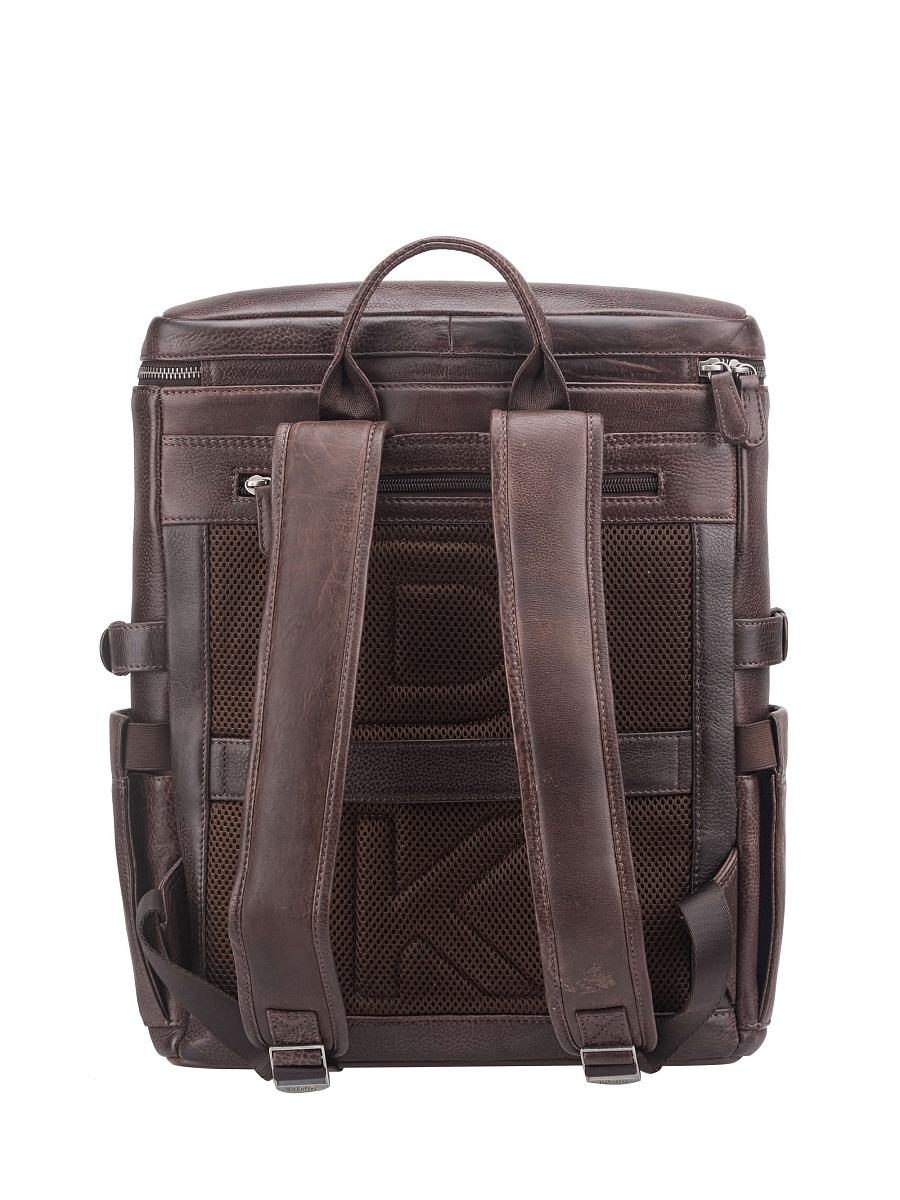 Рюкзак Dr. Koffer из натуральной кожи коричневый