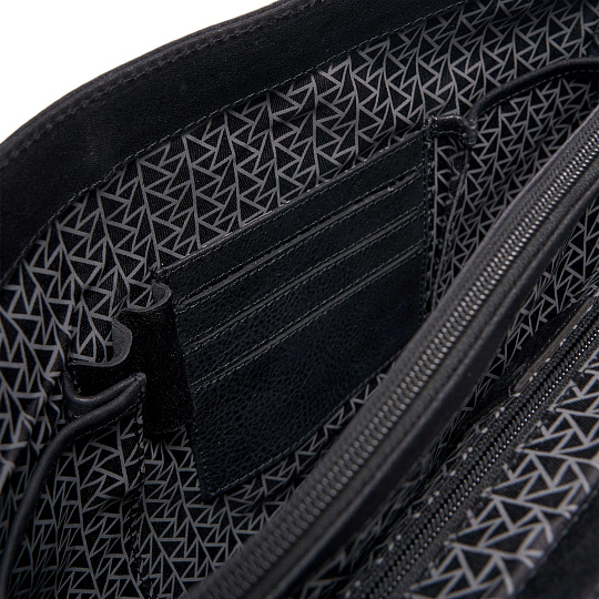 Портфель Dr.Koffer из натуральной кожи черный