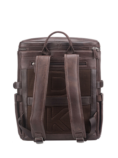 Рюкзак Dr. Koffer из натуральной кожи коричневый