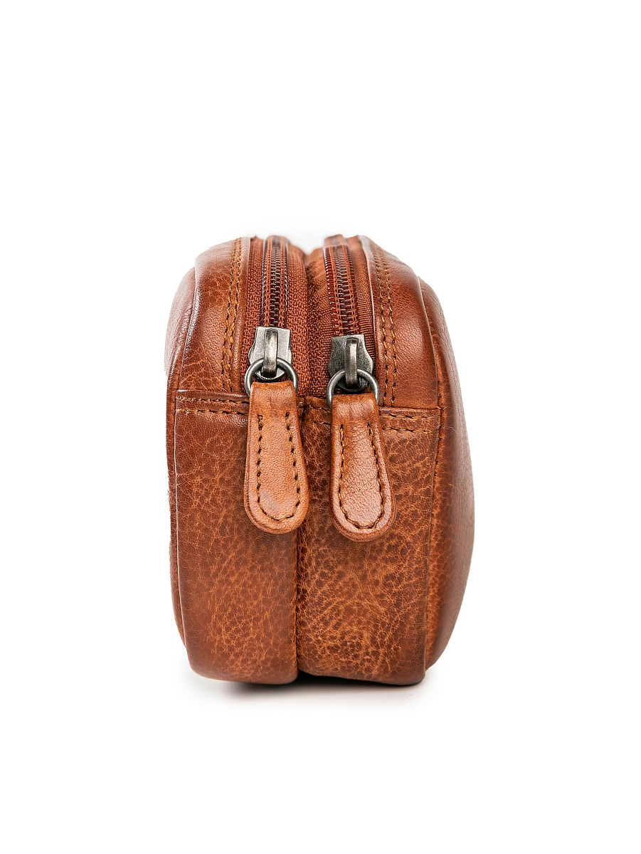 Несессер Dr.Koffer из натуральной кожи коричневый