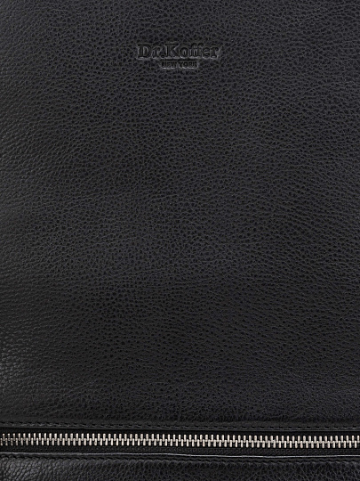 Рюкзак Dr. Koffer из натуральной кожи черный