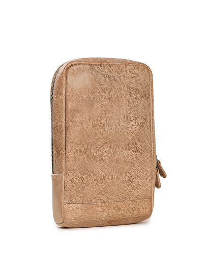 Рюкзак Dr. Koffer из натуральной кожи бежевый