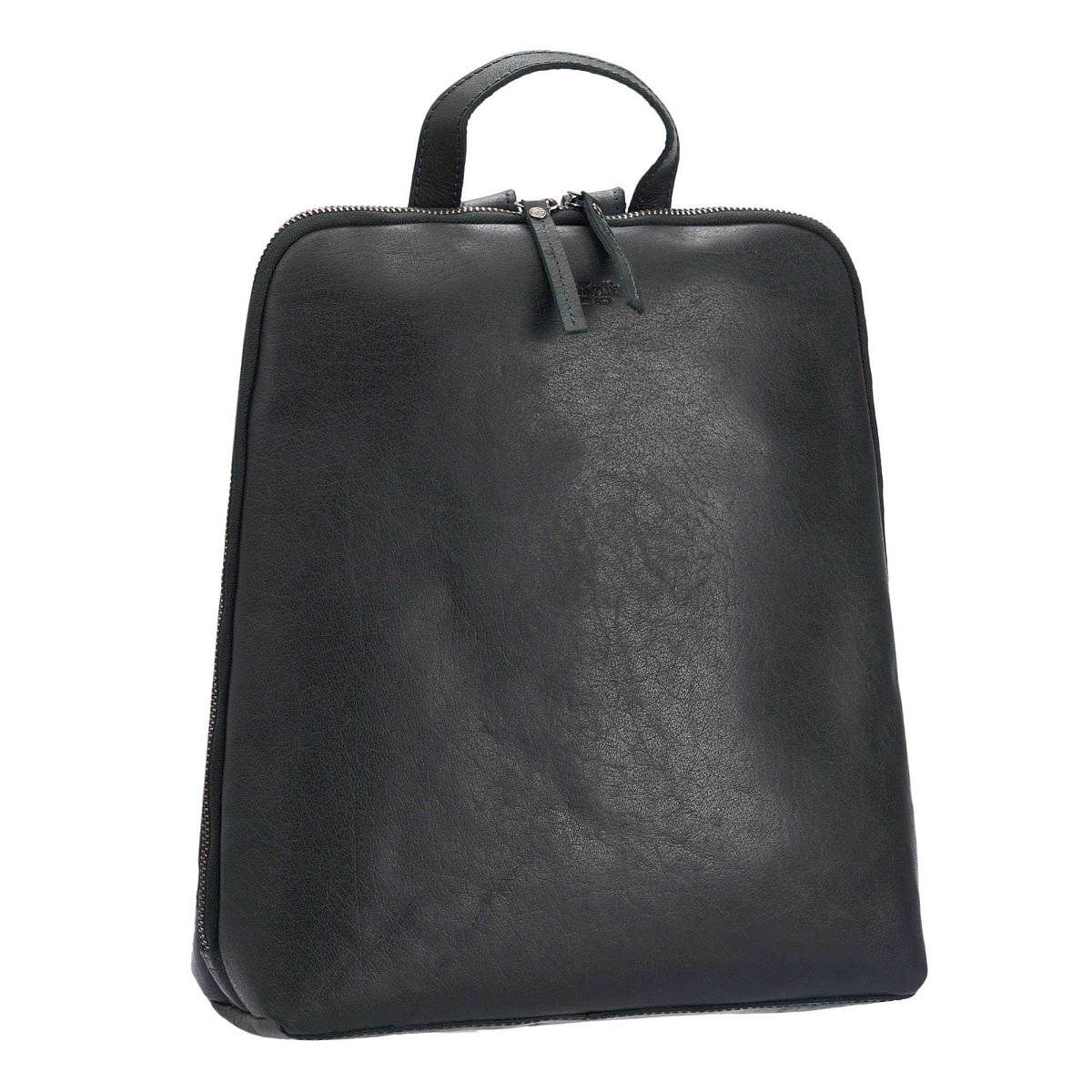 Рюкзак Dr.Koffer из натуральной кожи зеленый