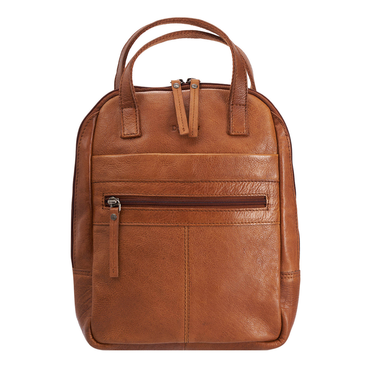 Рюкзак Dr.Koffer из натуральной кожи светло-коричневый