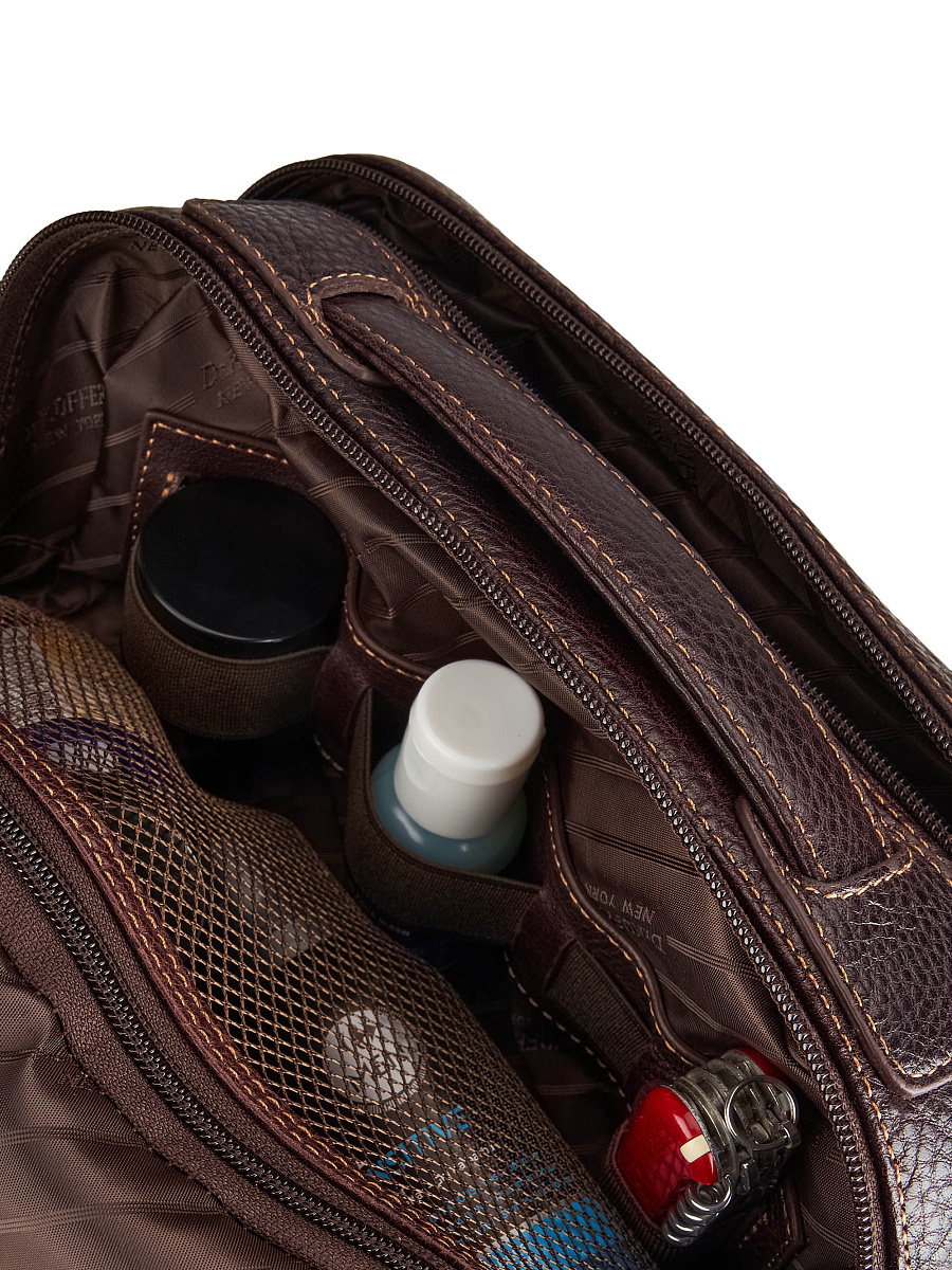 Несессер Dr.Koffer из натуральной кожи коричневый