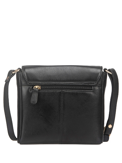 Женская сумка Dr. Koffer из натуральной кожи черная