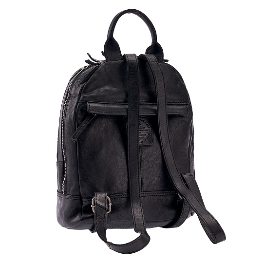 Рюкзак Dr.Koffer из натуральной кожи черный