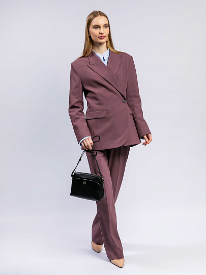 Женская сумка Dr. Koffer из натуральной кожи черная