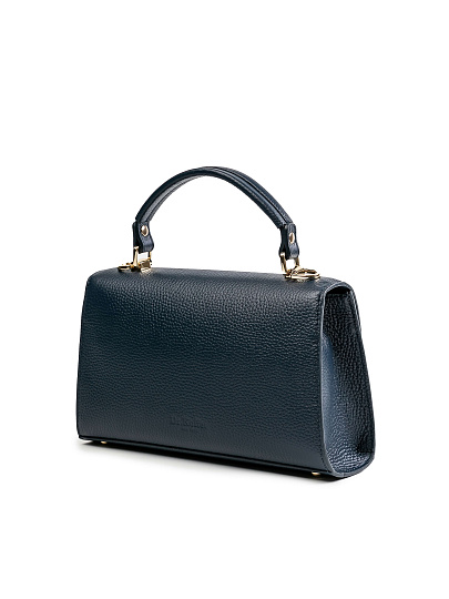 Женская сумка Dr.Koffer из натуральной кожи синяя