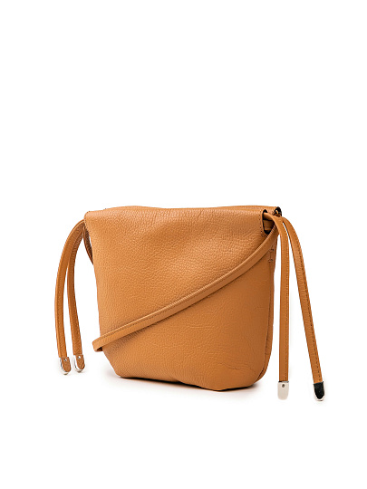 Женская сумка Dr. Koffer из натуральной кожи коричневая