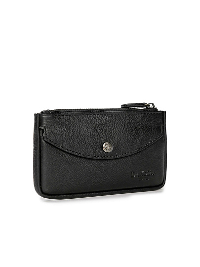 Портмоне Dr.Koffer из натуральной кожи черное