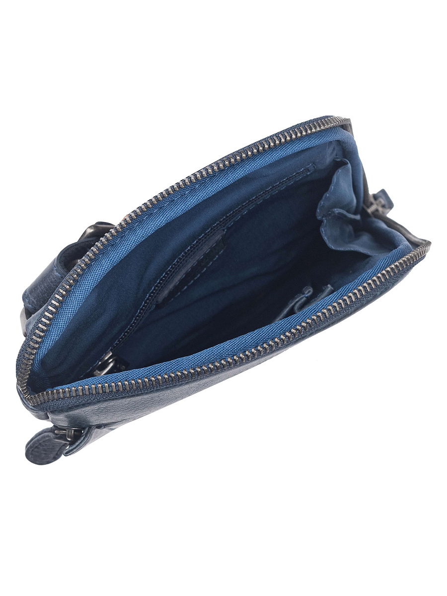 Рюкзак Dr. Koffer из натуральной кожи синий