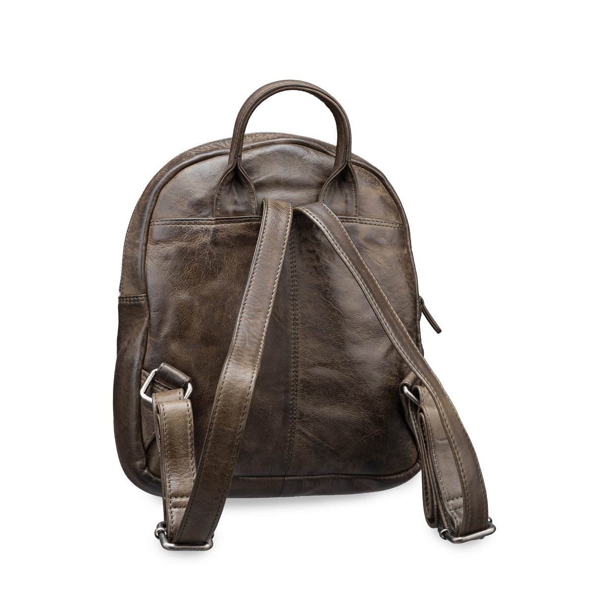 Рюкзак Dr.Koffer из натуральной кожи коричневый