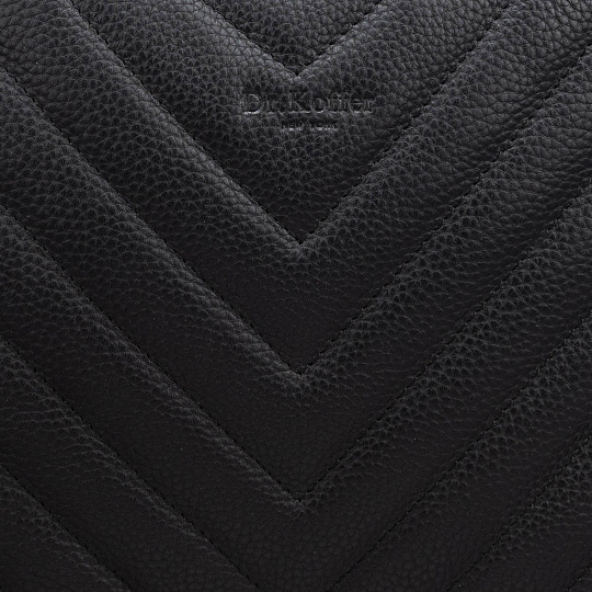 Женская сумка Dr.Koffer из натуральной кожи чёрная